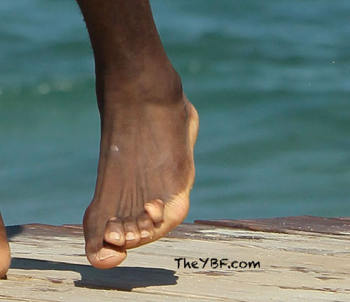 LeBron James toes